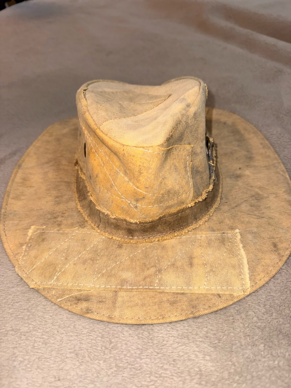 The Real Deal Brazil Men's Canvas Outback Hat